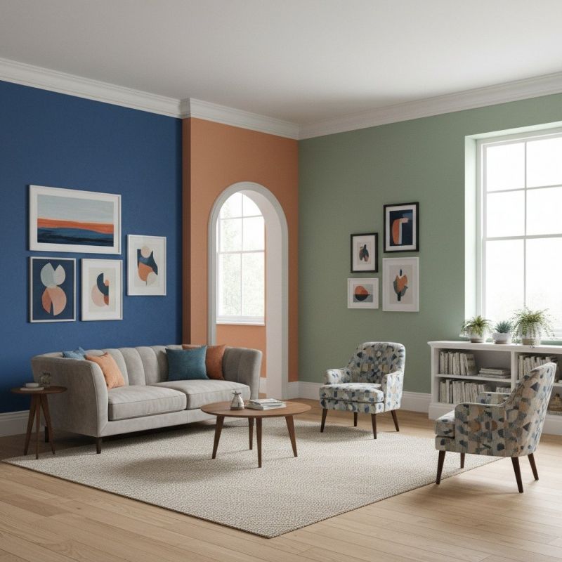 Reception Area Painting in Longmont, CO